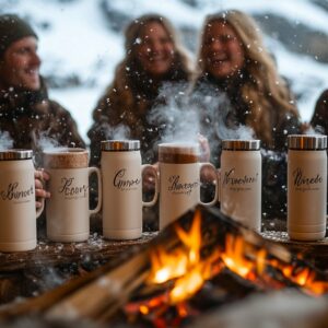 Thermos et bouteilles isothermes personnalisées pour l’hiver